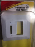 RV Single Switch Base and Face Plate JR Products 13605