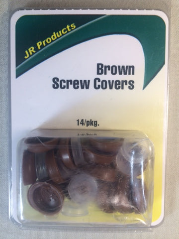 RV Brown Screw Cover (14pkg)